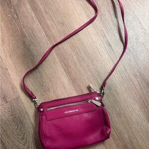 Liz Claiborne Fuchsia Crossbody Bag